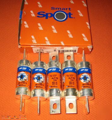 New lot 5 ferraz shawmut AJT70 class j fuse ajt-70 