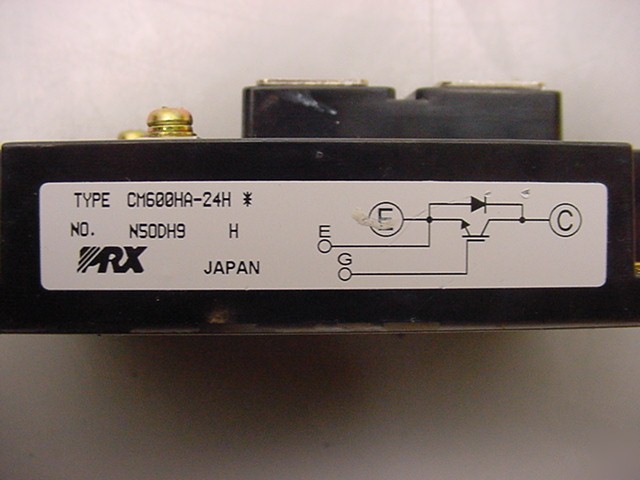 1 prx - igbt CM600HA-24H power modules 1200VOLT 600AMP