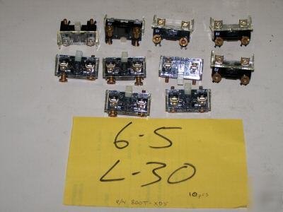 10 allen bradley contact blocks series b p/n: 800T-XD5