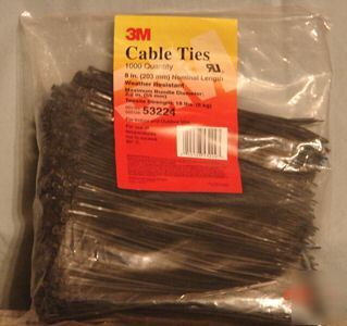 3M 53224 nylon wire/cable ties 4000 8