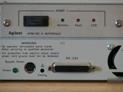 Agilent oc-3 amtprobe atm/oc-3 interface J3972A no res