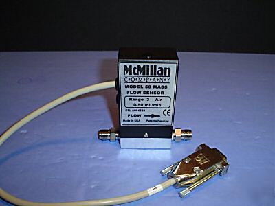 Flow sensor mcmillan range 3 air