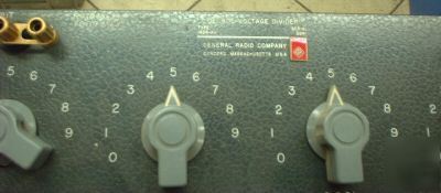 General radio decade resistor box 1454 ah