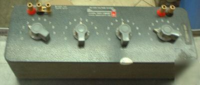 General radio decade resistor box 1454 ah