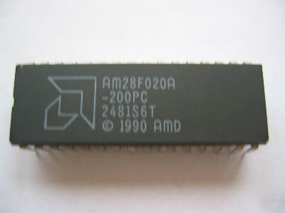 I.c. flash ram 2MEG AM28F020A-200PC amd qty 4