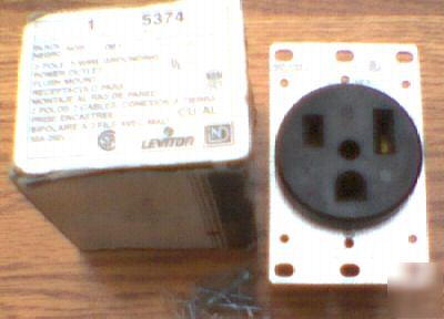 New leviton 5374 50 amp 250 volt 6-50R receptacle