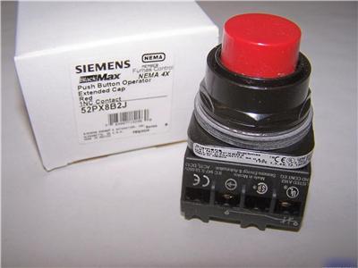 Siemens push button red extended 52PX8B2J 