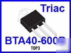 BTA40-600B top-3 triac sgs-thomson 600V 40A