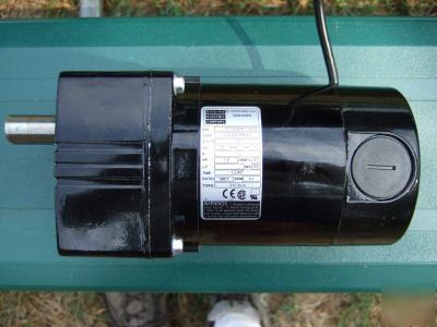 Bodine gearmotor 130V dc rpm-83