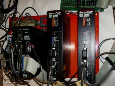 Electro craft 2 axis servo sys motor control complete 