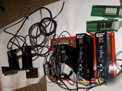 Electro craft 2 axis servo sys motor control complete 