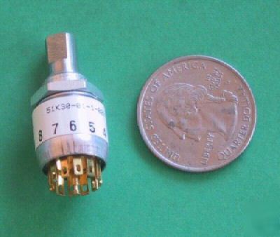 New grayhill rotary switch 51K30-01-1-02N ( 1POLE 2POS) 
