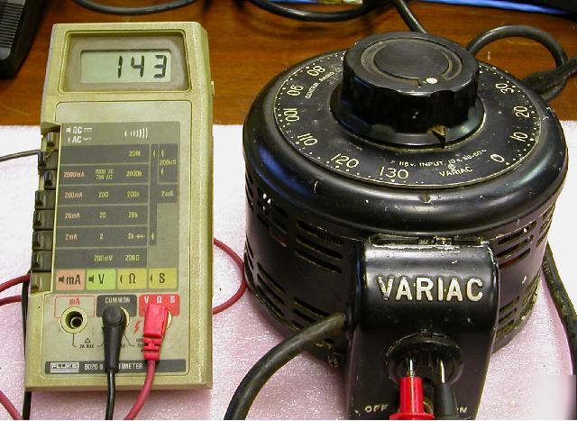 Powerstat 3PNC202 variac 140V variable ac atransformer.