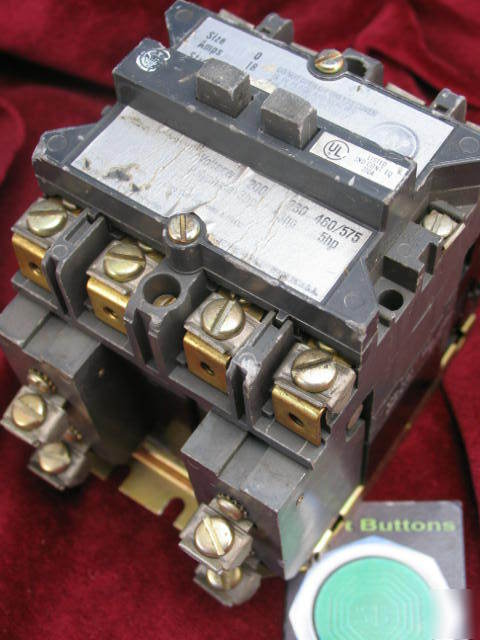 Size 0 westinghouse 575V 5HP starter