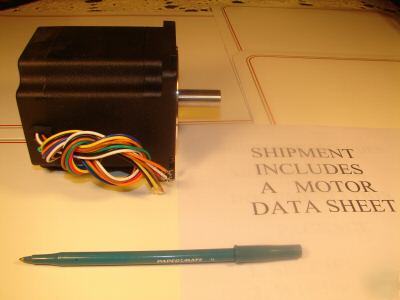 Stepper motor 906 oz-in 8 wire dual s bipolar/unipolar