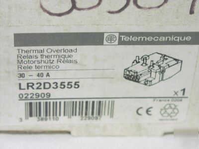 Telemecanique LR2D3555 overload relay LR2-D3555 