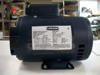 Leeson contractors power tool motor 3/4 hp 101782.00