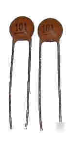 25X ceramic capacitor 100PF/50V sl