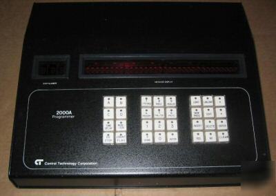 Ctc control technology 2000A plc programmer vintage led
