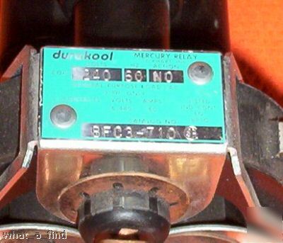Durakool mercury contactor relay BFC3-710 warranty lnc