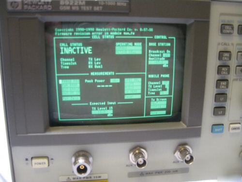 Hp agilent 8922M test set dcs pcs ms if -opt 006