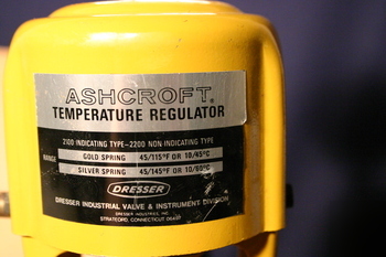 New dresser ashcroft temperature regulator 2100 2140