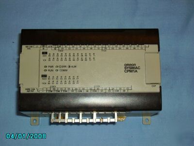 Omron sysmac plc model CPM1A-40CDR-a 
