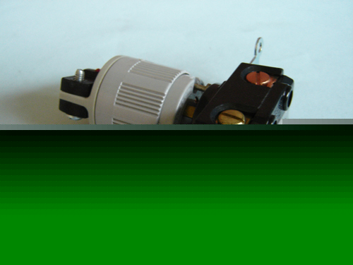 Set of (3) unused 3 pole plug and receptacle set
