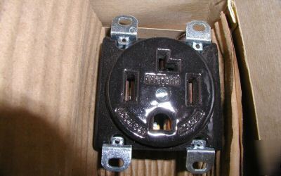 New hubbell receptacle 30 amp 3 p 9430 HBL9430 4 w