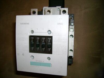 Siemens sirius large motor starter contactor 3RT1056-6A