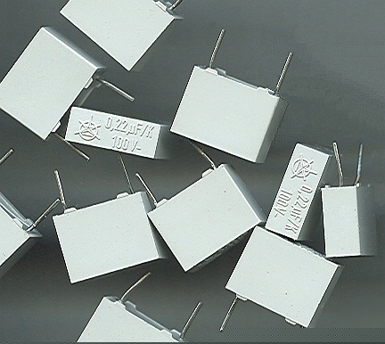 Lot (200) mylar capacitors 0.22 ufd 100 volt axial 0.4