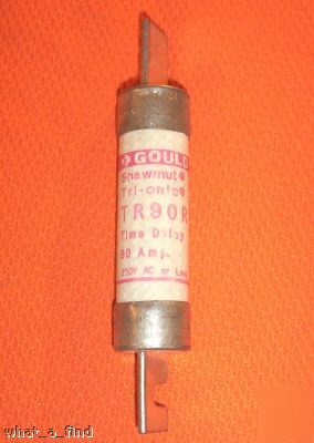 New gould shawmut tr-90-r tri-onic fuse TR90R nnb