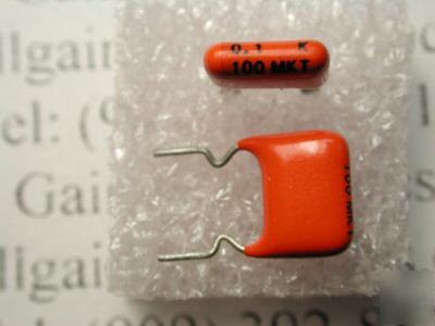 Philips mkt 0.1UF 100V 10% ls=7.5MM poly m capacitor