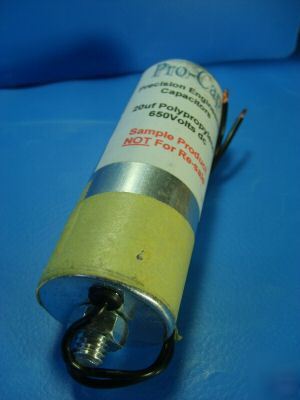 Pro-cap polypropylene 20.0UF 650V dc tube amplifier