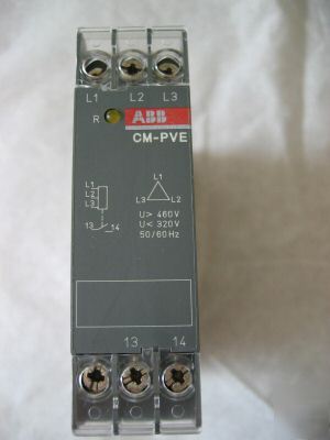 Relay phase under and overvoltage abb c-pve