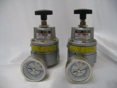 Smc air precision regulator IR200 press gauge pneumatic