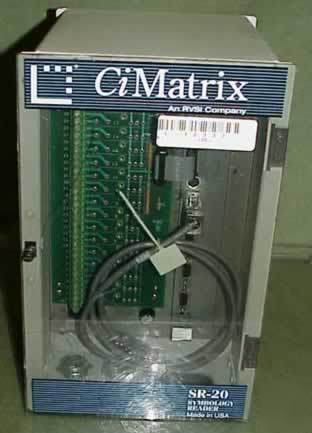 Acuity cimatrix sr-20 symbology reader