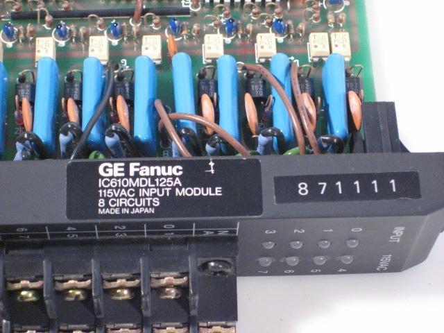 Ge fanuc series one input module IC610MDL125A