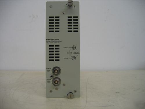 Hp (agilent) 41420A source/monitor (smu) plug-in 4142B