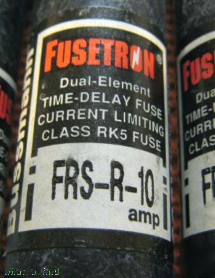 New 10 lot buss frs-r-10 fuestron fuse FRSR10 amp 