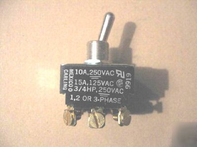 New 5 toggle switch - 2 position, 