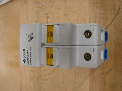 New gould shawmut din 2 fuse holder USM21 30A