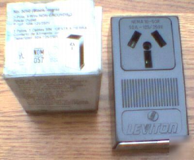 New leviton 5050 50 amp 125/250 volt 10-50R receptacle