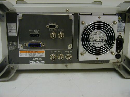 Advantest R3560 reciever test set pdc/phs