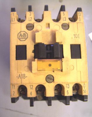 Allen bradley 100-A18ND3 motor starter 