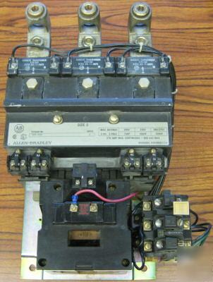 Allen bradley size 5 509-fod starter 270A ab F0D