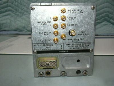 Hewlett packard agilent 70900A local oscillator 300MHZ