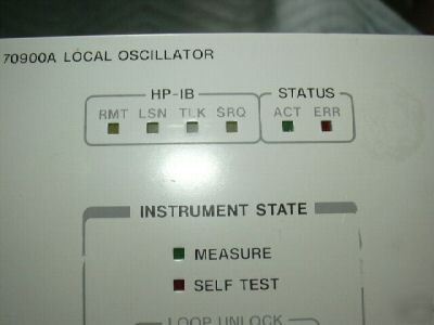 Hewlett packard agilent 70900A local oscillator 300MHZ