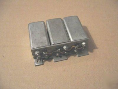 Lot 3 tantalum capacitor tantapak 560UF 40 - 60VDC