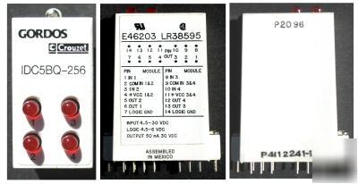 New 1 gordos IDC5BQ opto 22 quad input module in box